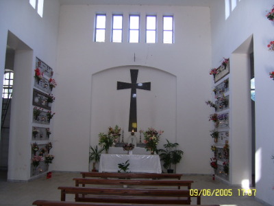 the cemetery chapel